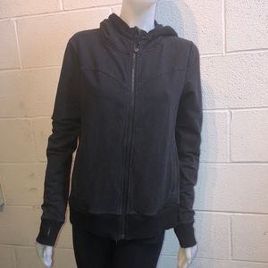 lululemon athletica Tops - Lululemon black&grey hoodie sz8 60671 lululemon athletica Tops - Lululemon black&grey hoodie sz8 60671